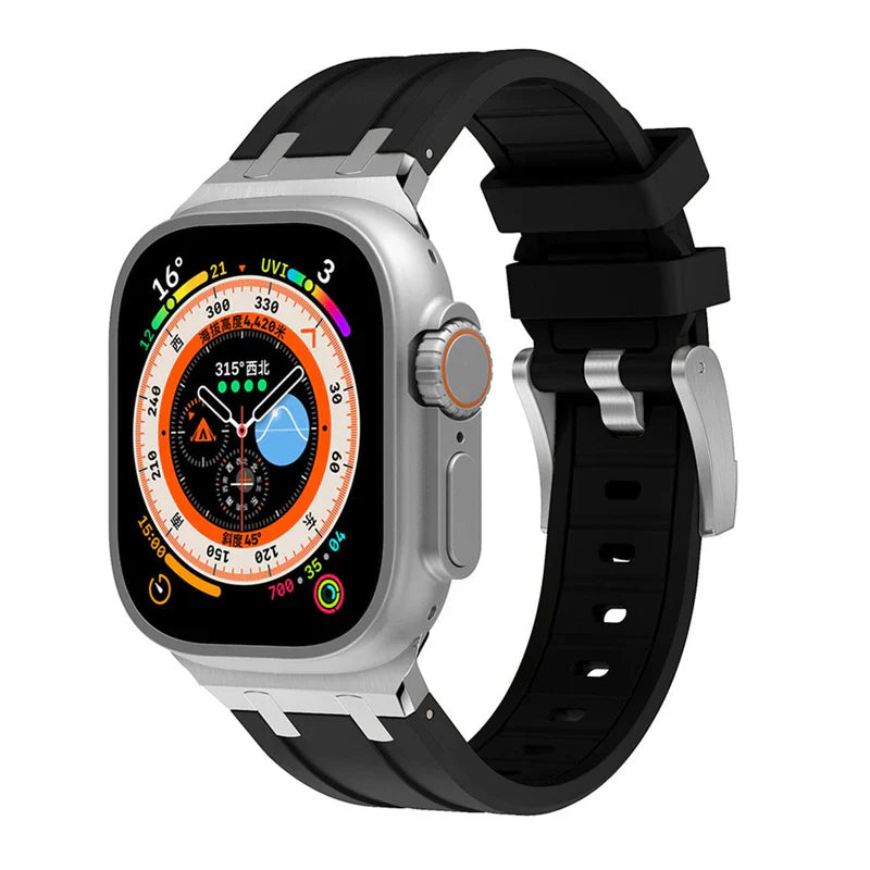 Luxury Mod Silicone Band For Apple Watch