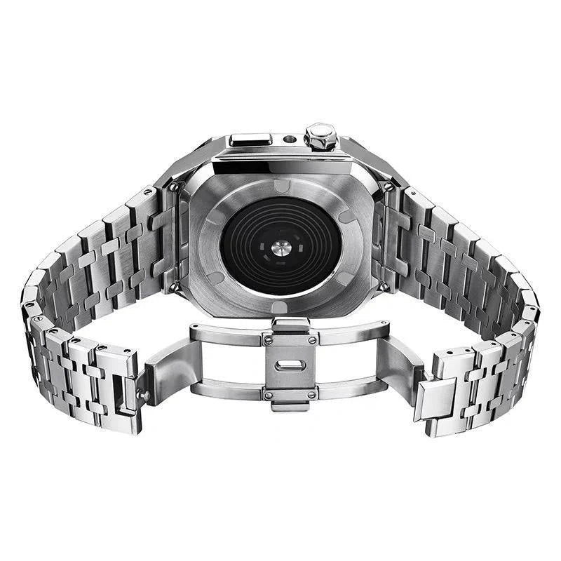 AP9006 316L Stainless Steel Band Stainless Steel Case Retrofit Kit For Apple Watch.