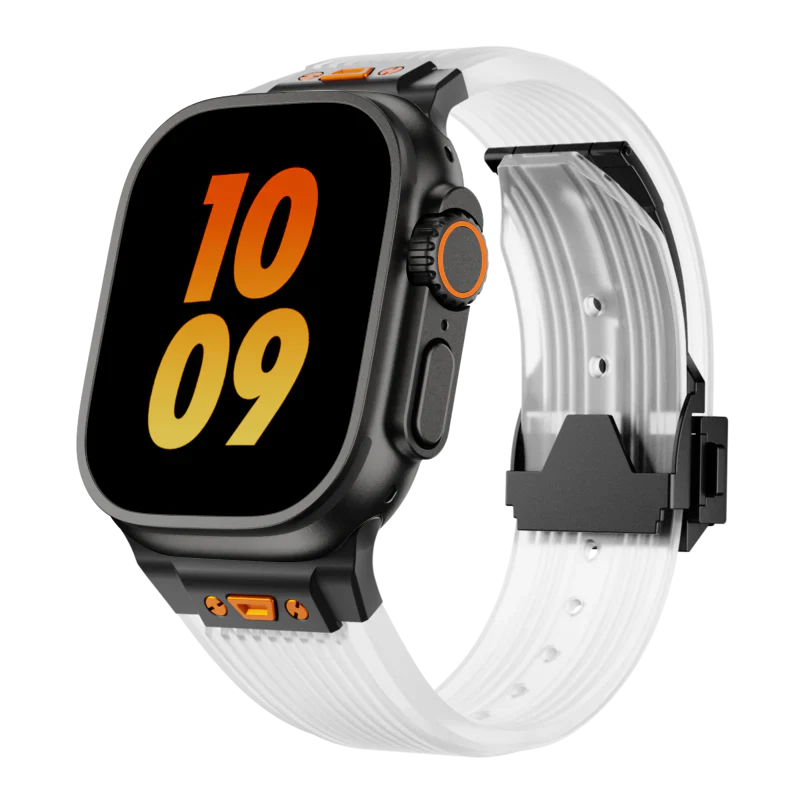 RM Transparent Silicone Band For Apple Watch.