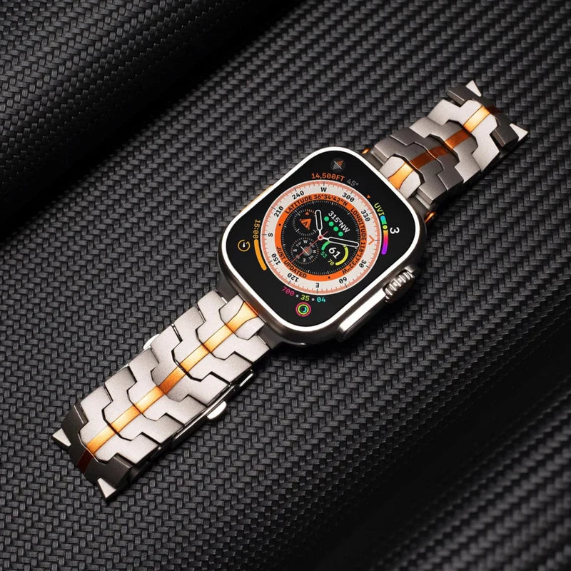 Titanium Band For Apple Watch.