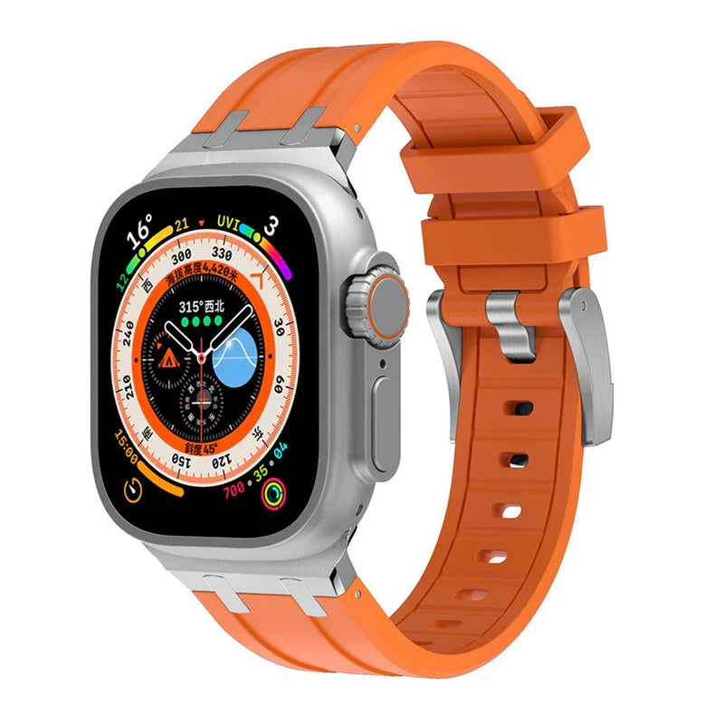 Luxury Mod Silicone Band For Apple Watch
