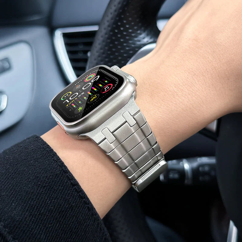 AP Frosted Stainless Steel Magnetic Band For Apple Watch.