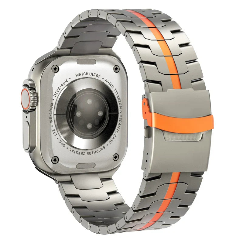 Titanium Band For Apple Watch.