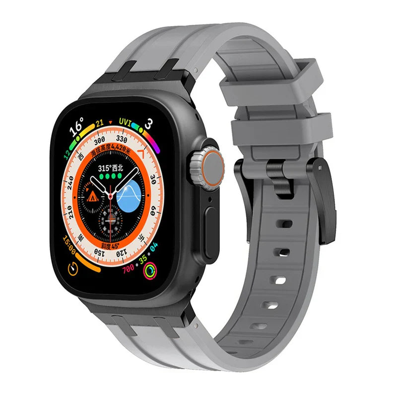 Luxury Mod Silicone Band For Apple Watch
