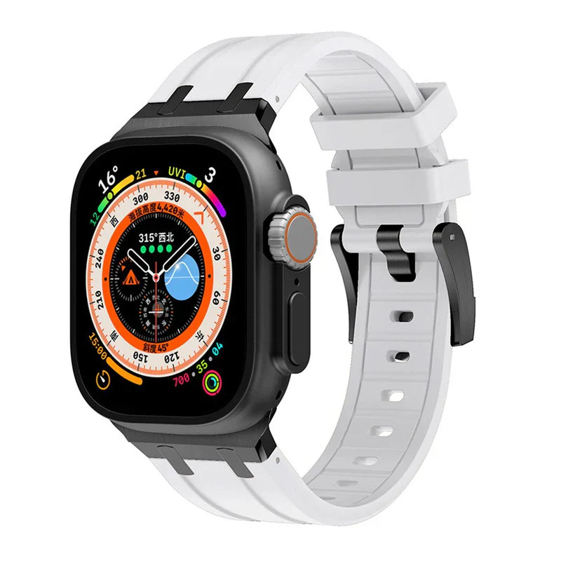 Luxury Mod Silicone Band For Apple Watch
