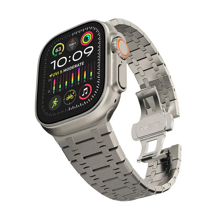 Stainless Steel Flashing Band For Apple Watch