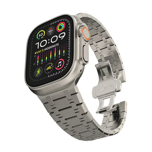 Stainless Steel Flashing Band For Apple Watch