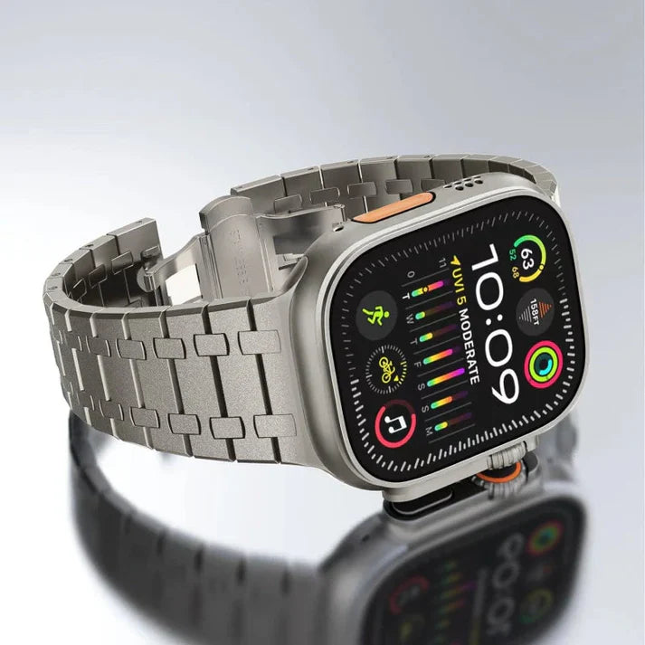 Stainless Steel Flashing Band For Apple Watch
