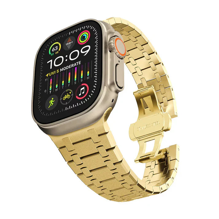 Stainless Steel Flashing Band For Apple Watch