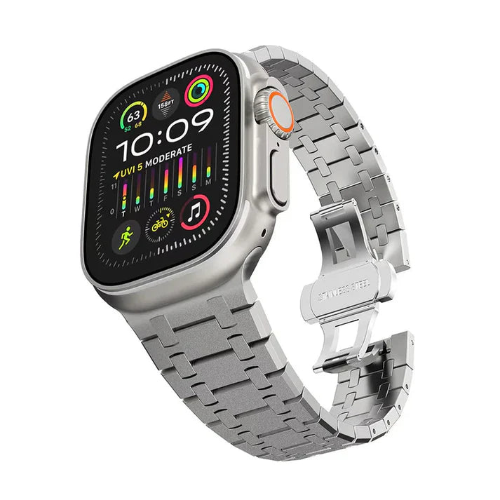 Stainless Steel Flashing Band For Apple Watch