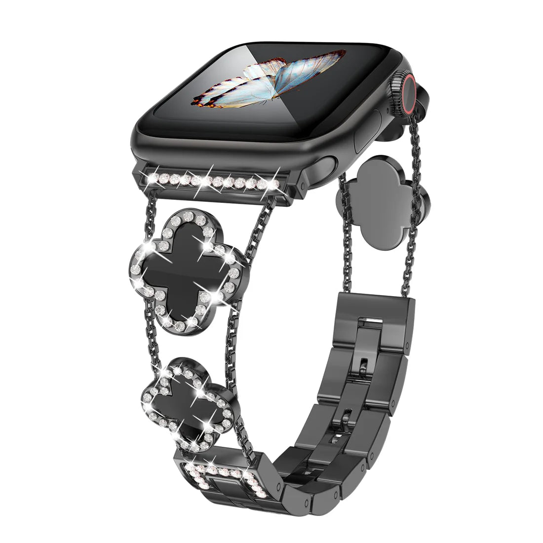 Clover Luxe Diamond Band for Apple Watch
