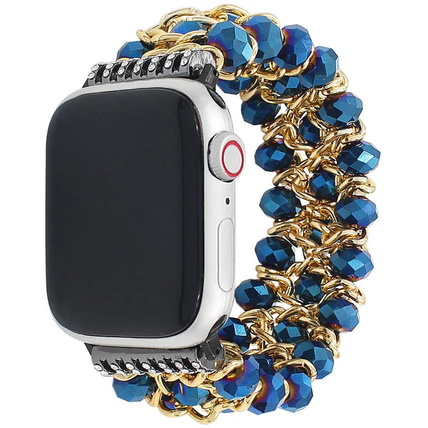 Sparkly Beaded Apple Watch Strap for Women