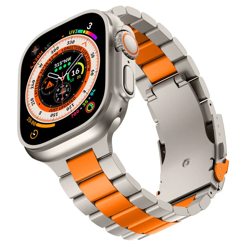 Business Style Titanium Band For Apple Watch.
