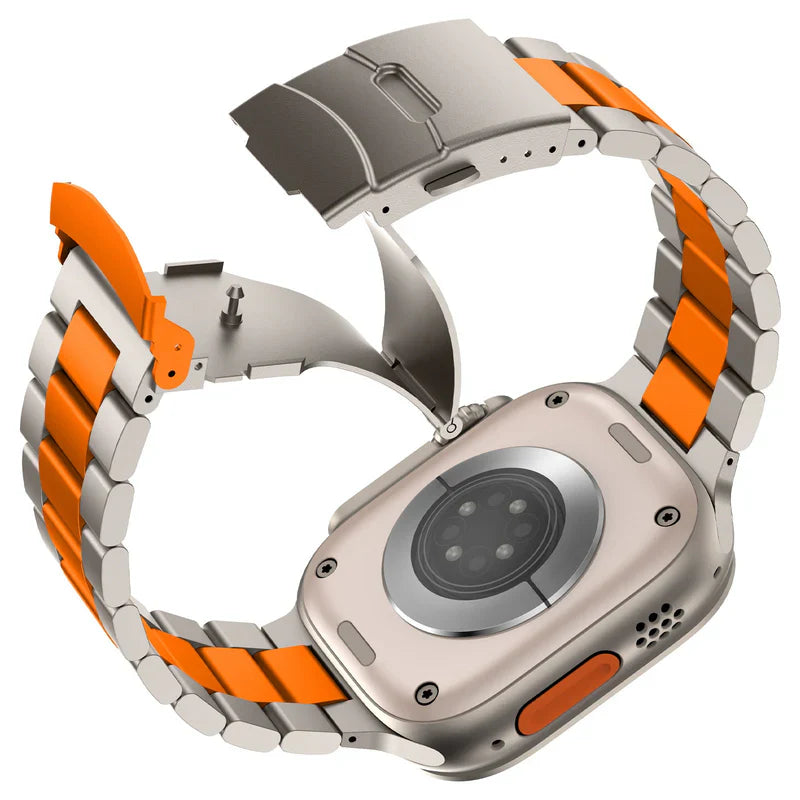 Business Style Titanium Band For Apple Watch.