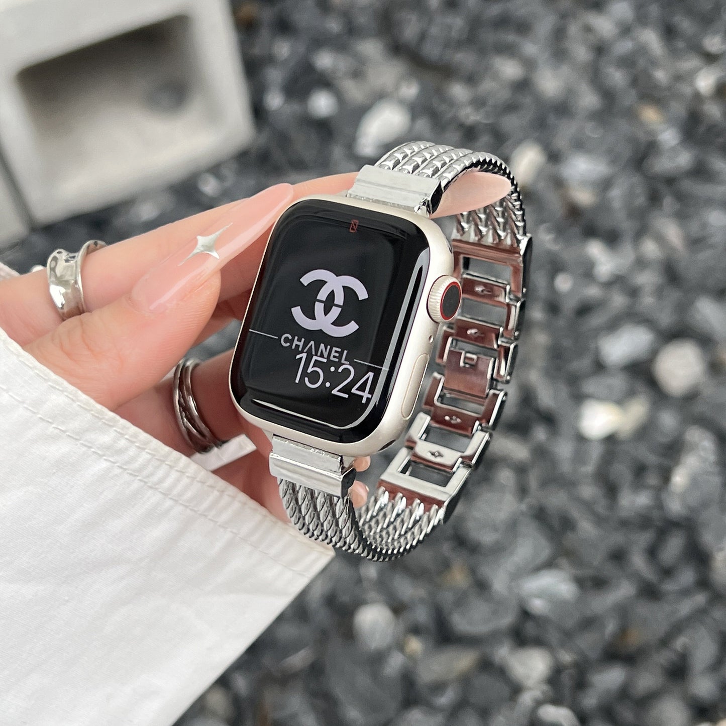 Elegant Rope Design Apple Watch Strap
