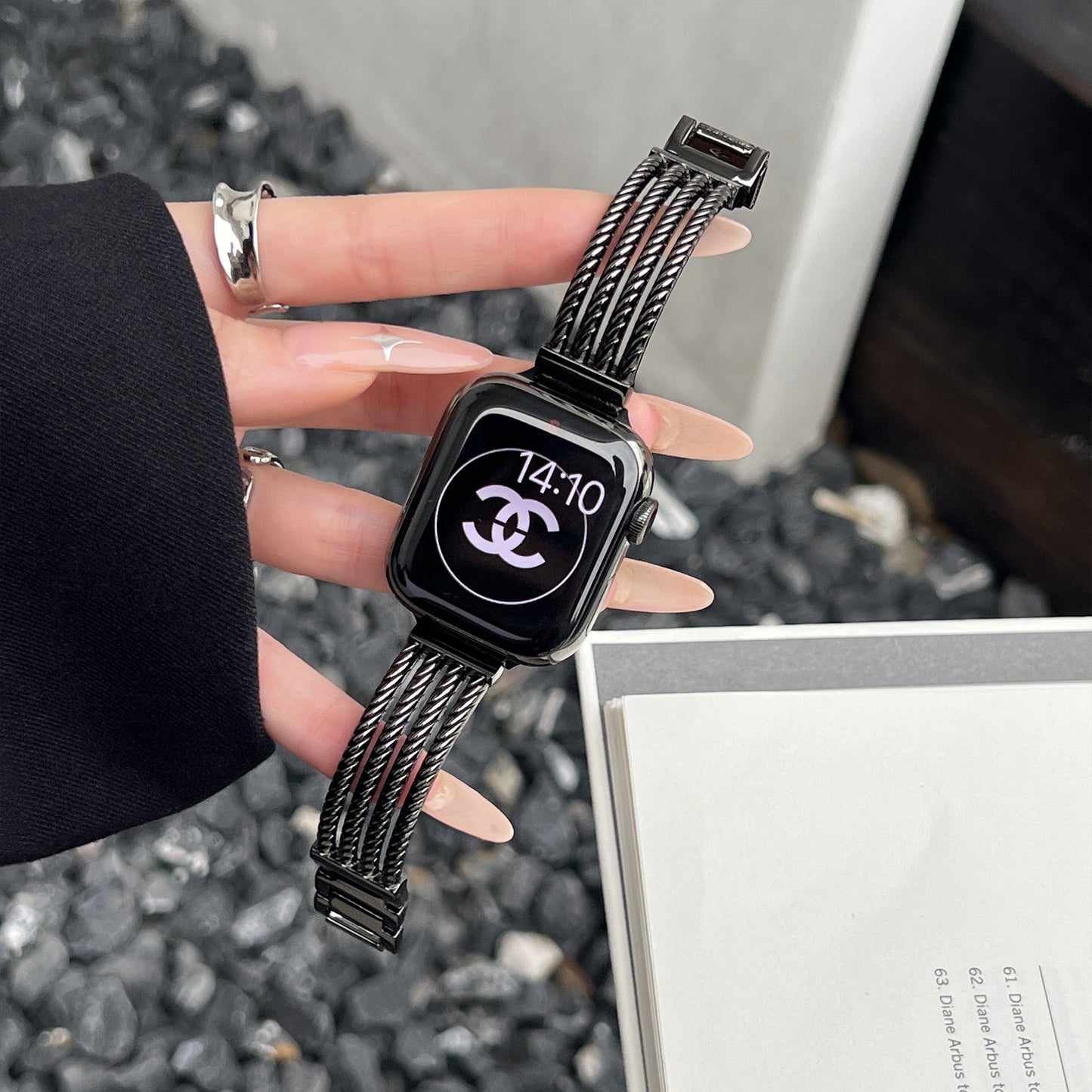 Elegant Rope Design Apple Watch Strap