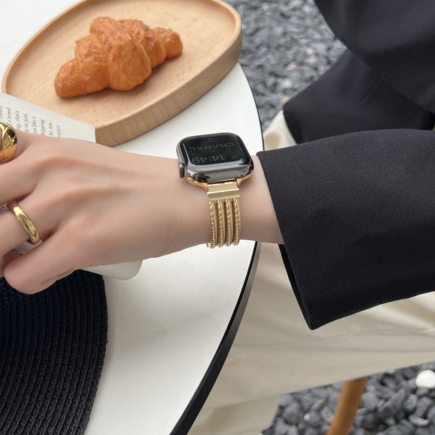 Elegant Rope Design Apple Watch Strap