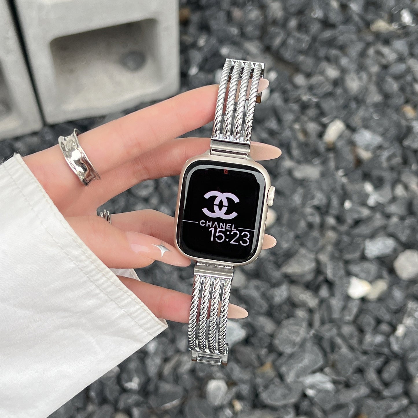 Elegant Rope Design Apple Watch Strap