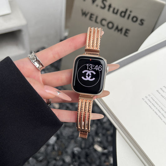 Elegant Rope Design Apple Watch Strap