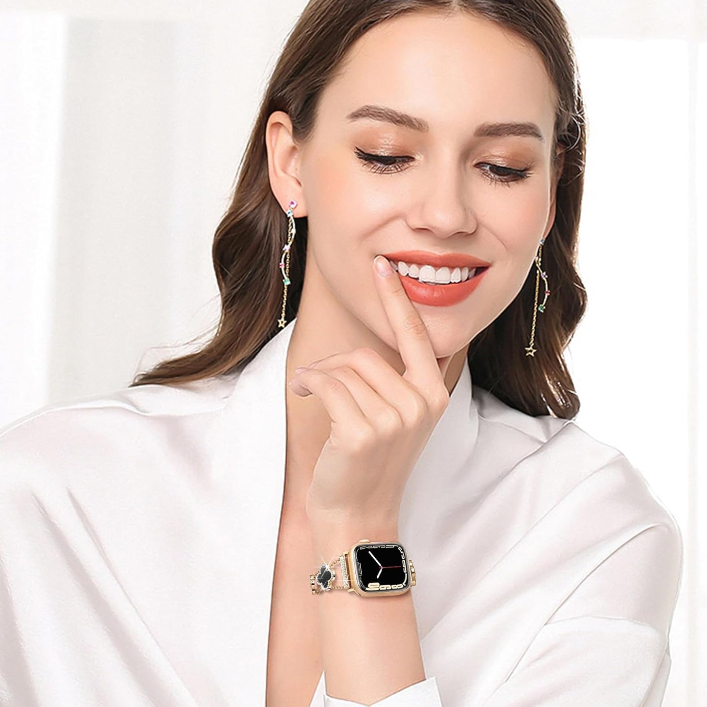 Gold Clover Apple Watch Band