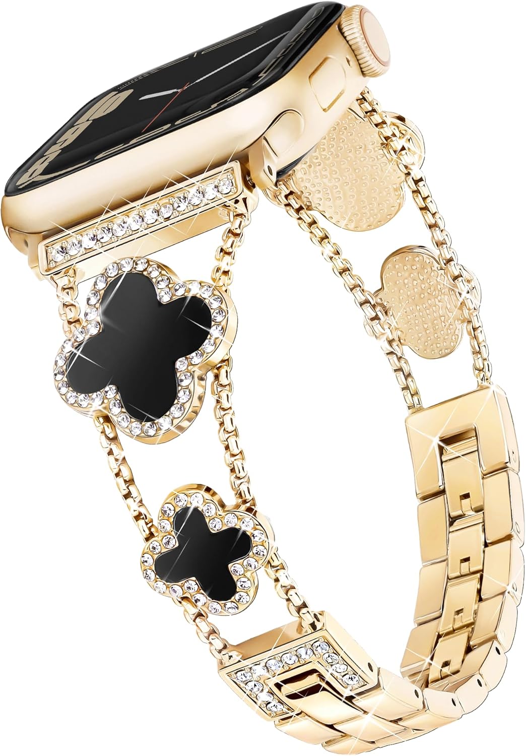 Gold Clover Apple Watch Band