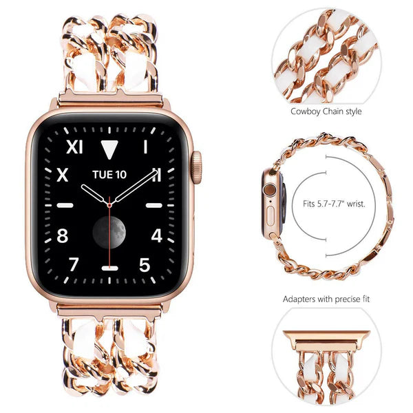 Jewelry Link Bracelet Compatible with Apple Watch