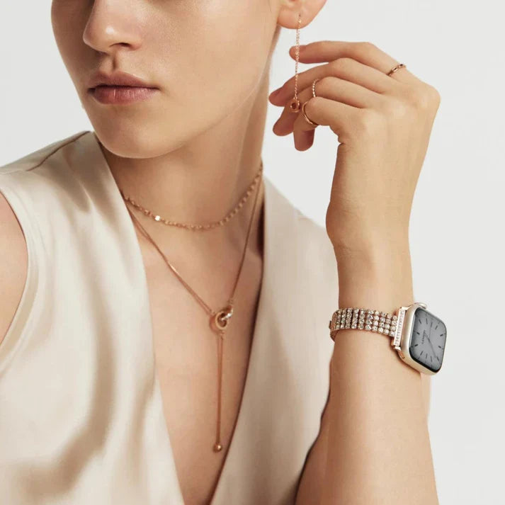 Luxury Rose Gold Watch Strap