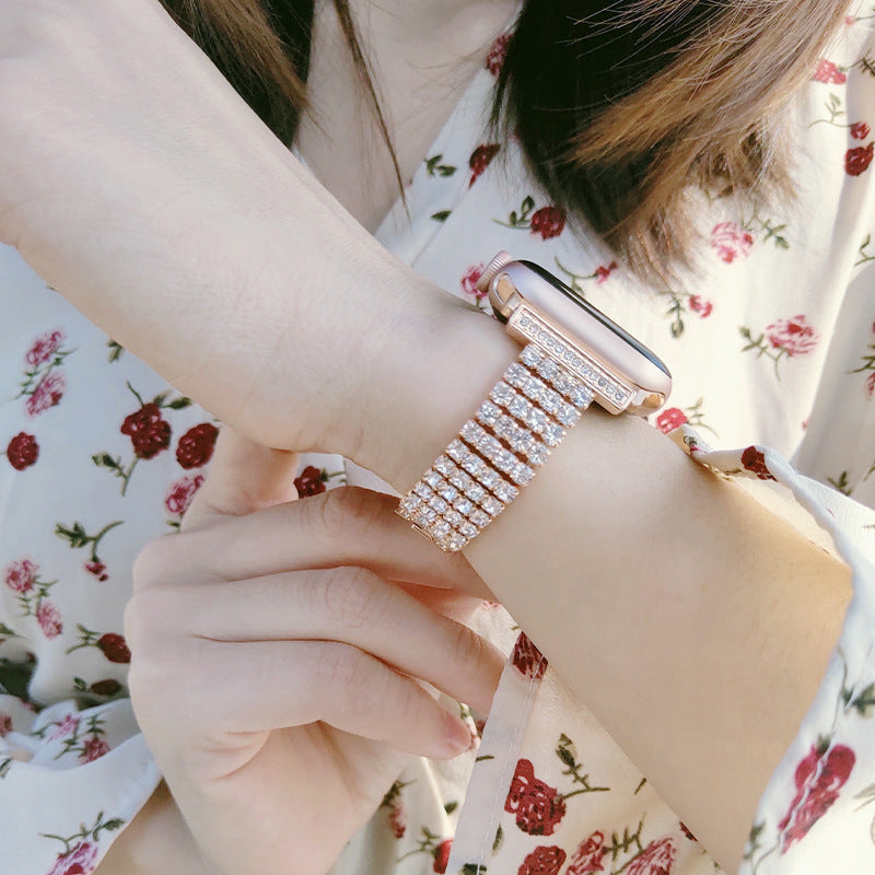Luxury Rose Gold Watch Strap