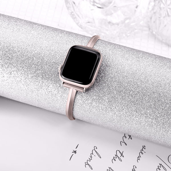 Slim Stainless Steel Bangle Band for Apple Watch