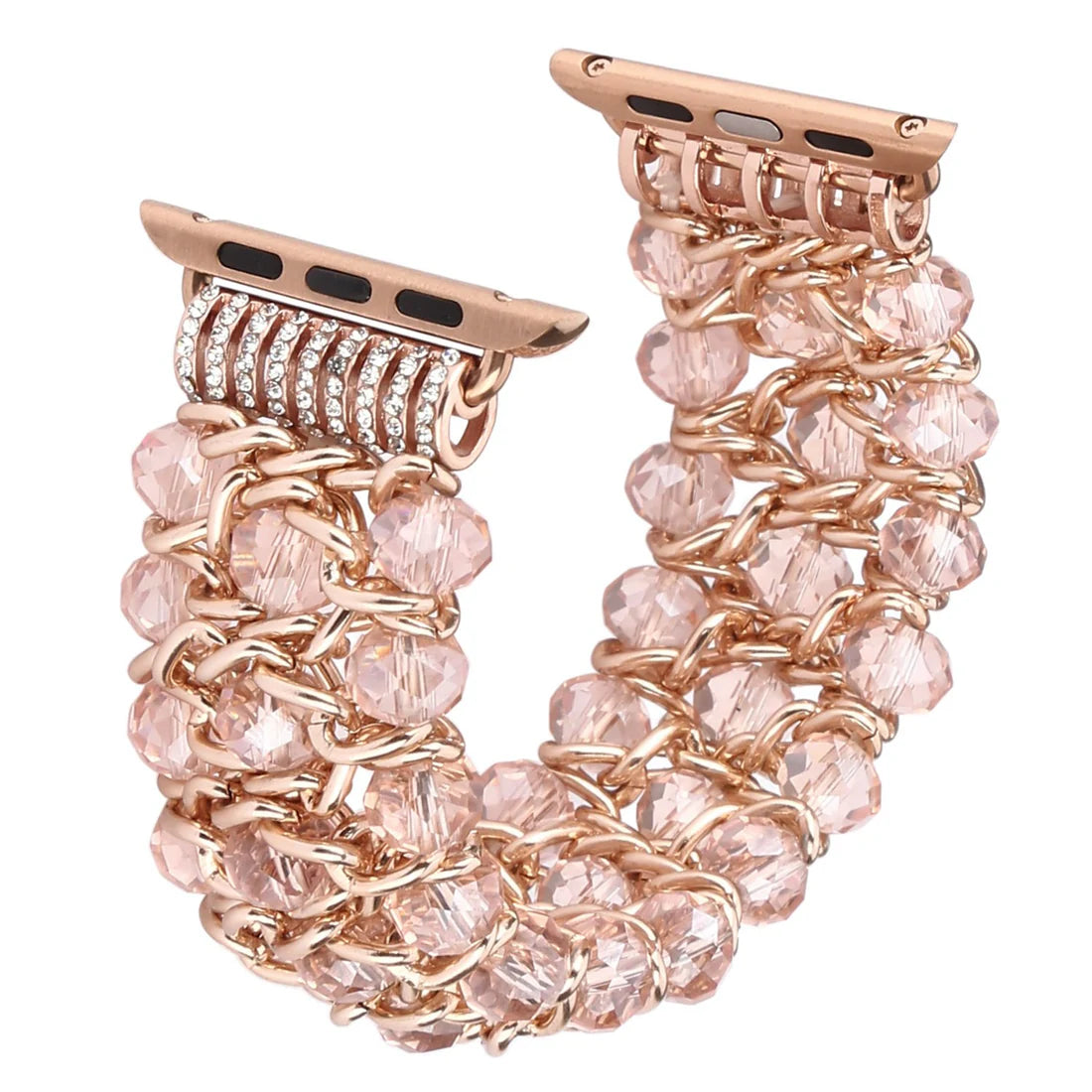Sparkly Beaded Apple Watch Strap for Women