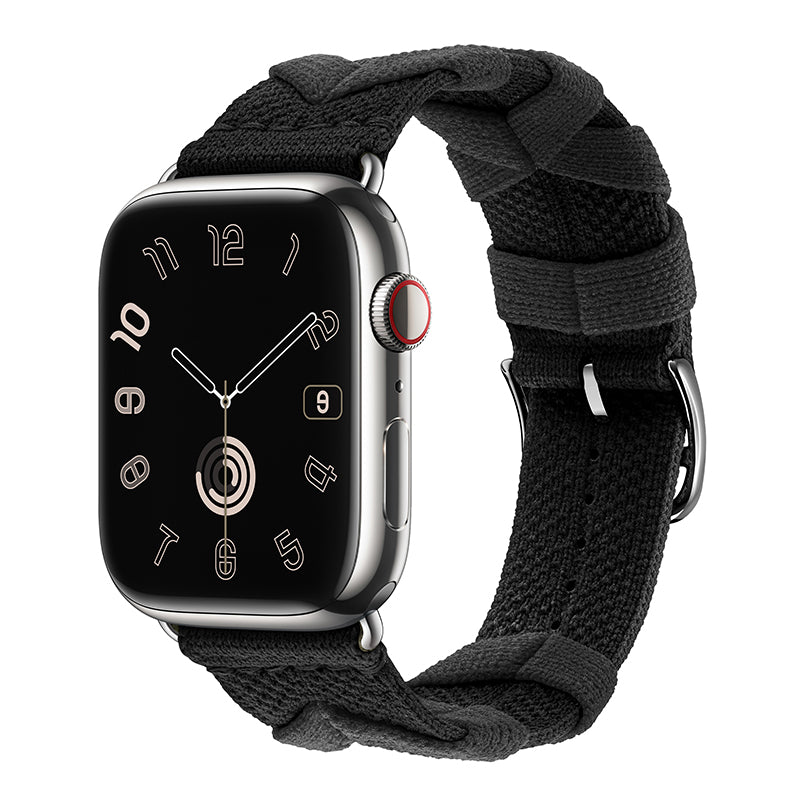iBandGear Braided Nylon Band for Apple Watch - Black