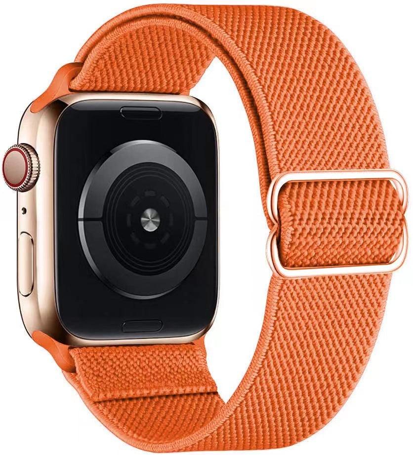 iBandGear Braided Nylon Loop Band for Apple Watch - Orange