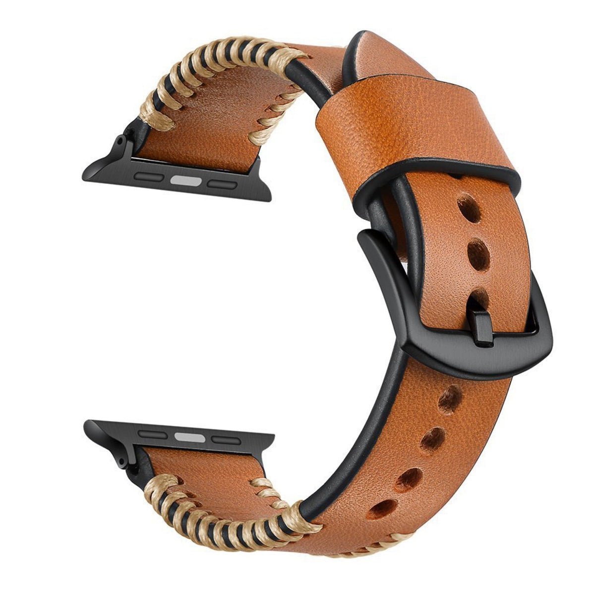 iBandGear Hand-Stitched Full-Grain Leather Band for Apple Watch - detail 6