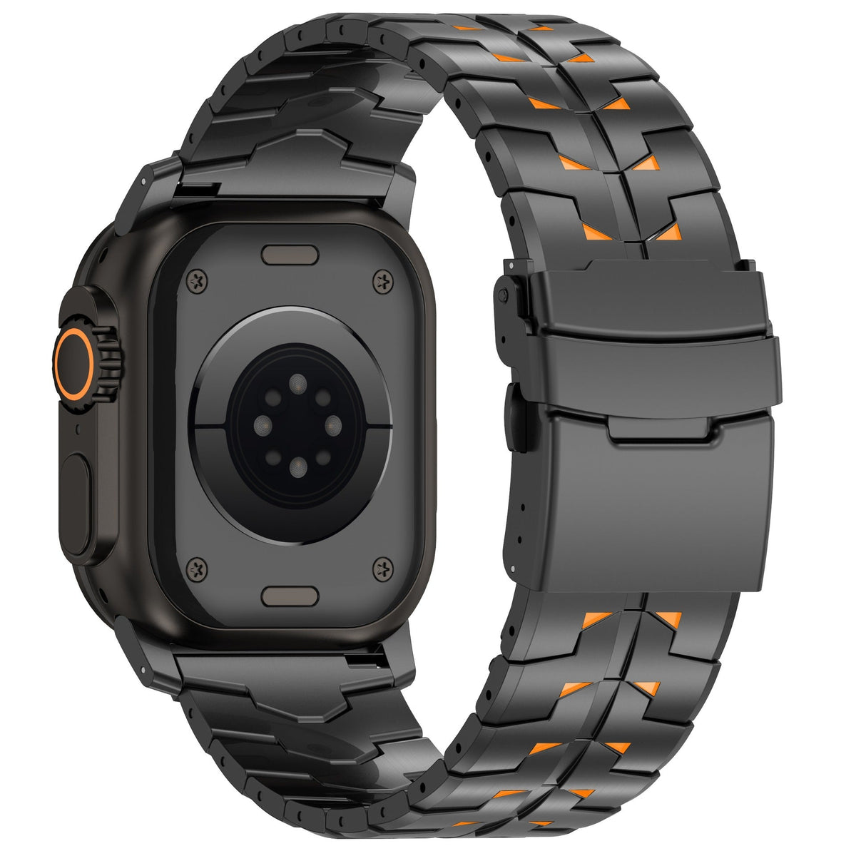 iBandGear Pure Titanium Safety Clasp Band for Apple Watch – 26mm Wide - detail 7