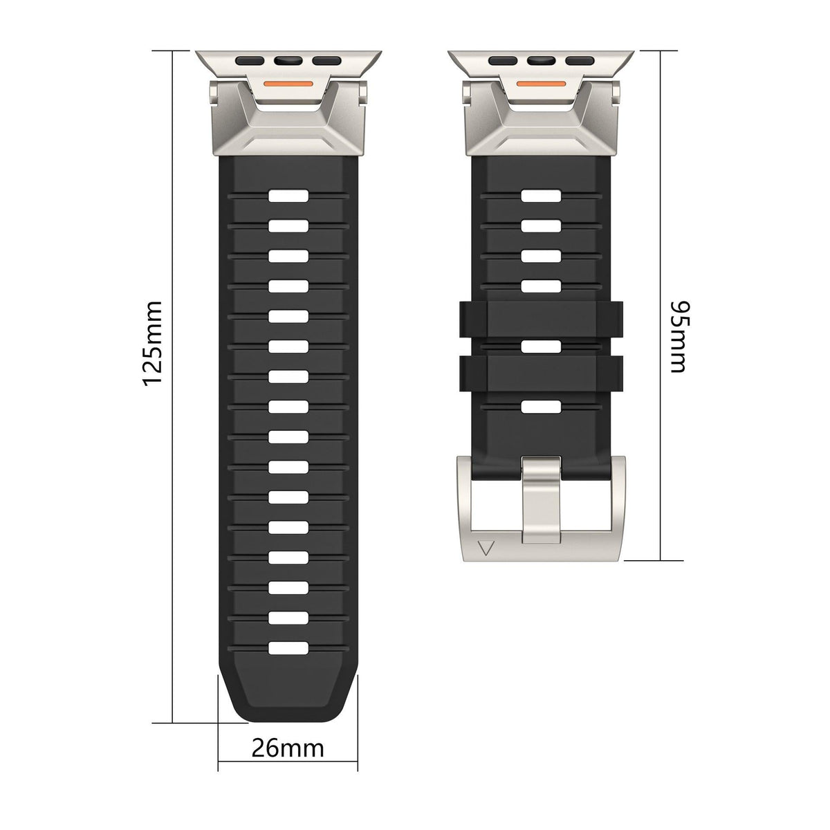iBandGear Rugged Fluoroelastomer Band for Apple Watch - detail 7