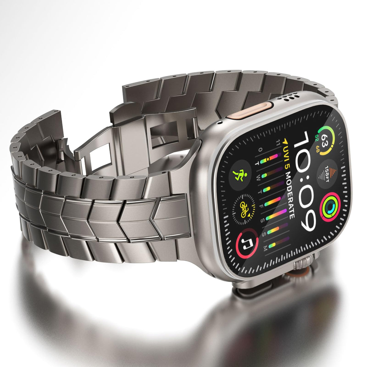 iBandGear Titanium Armor-Link Band for Apple Watch - detail 6