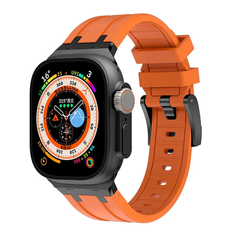 Luxury Mod Silicone Band For Apple Watch