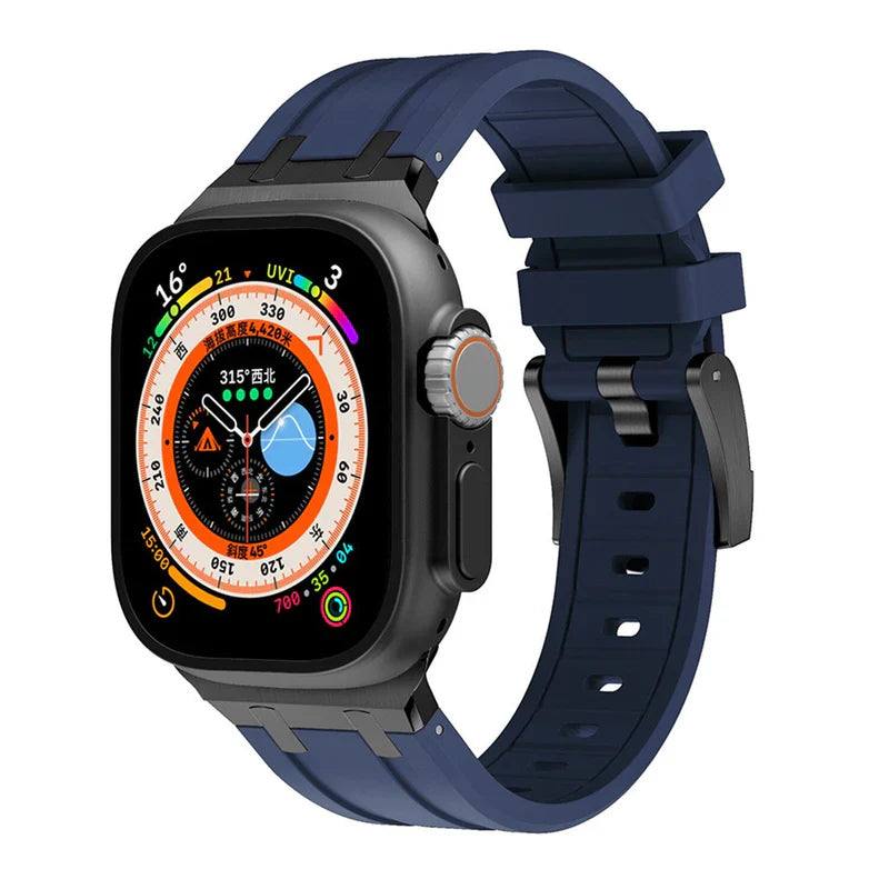 Luxury Mod Silicone Band For Apple Watch