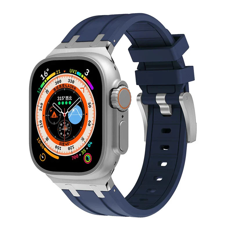 Luxury Mod Silicone Band For Apple Watch