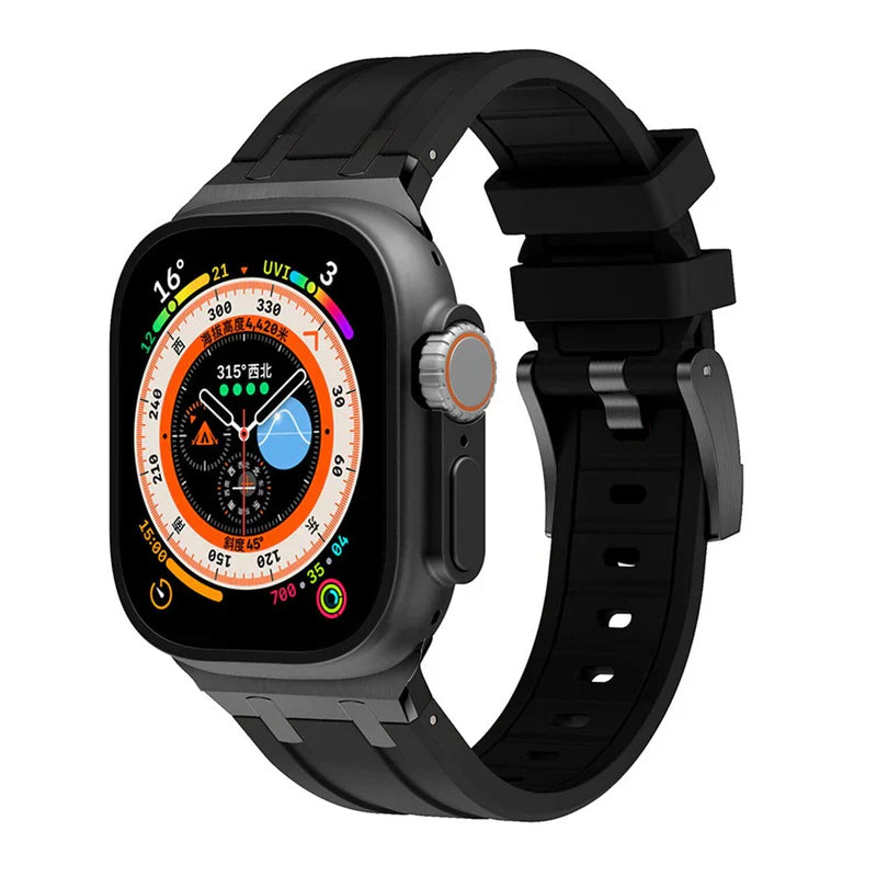 Luxury Mod Silicone Band For Apple Watch