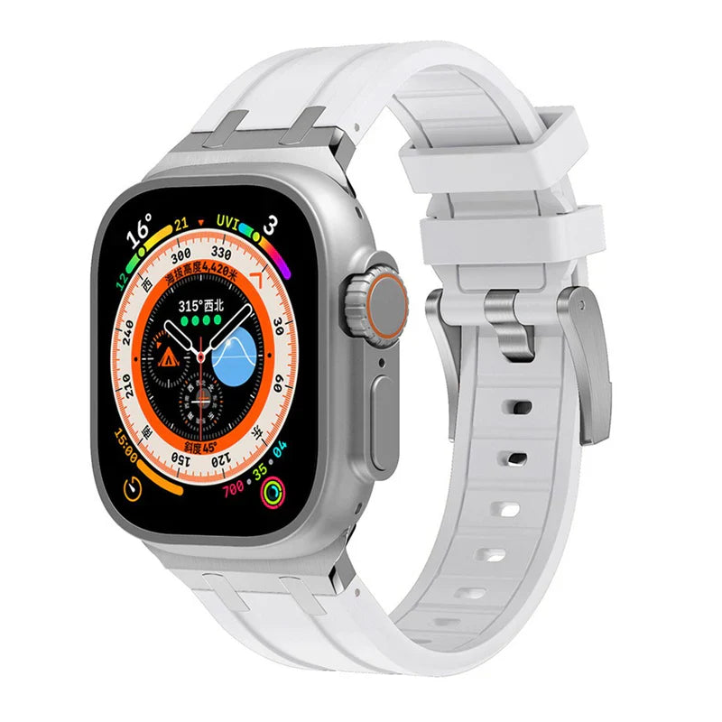Luxury Mod Silicone Band For Apple Watch