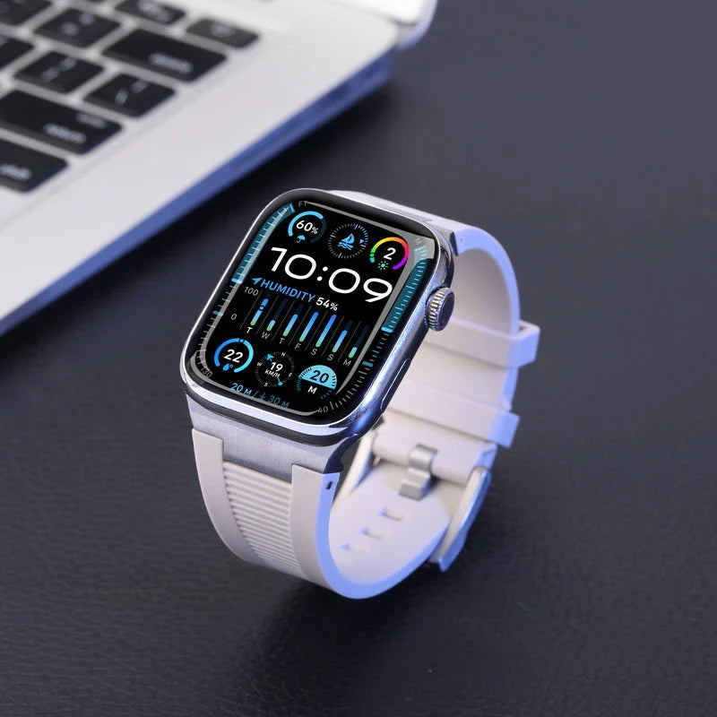 iBandGear AP New Connector Silicone Band For Apple Watch — gallery 5