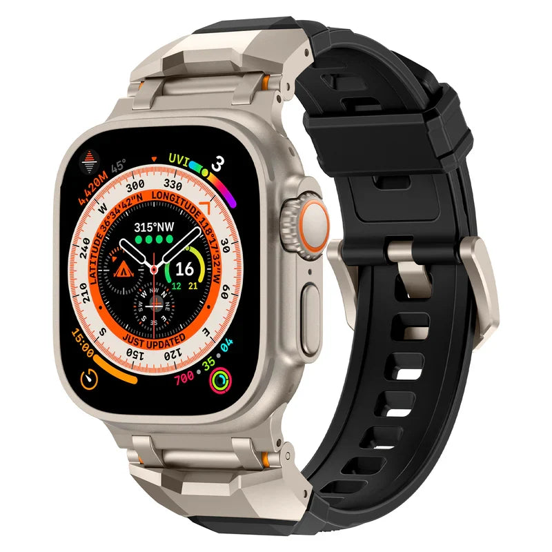 iBandGear Sharp Wings FKM Rubber Band For Apple Watch — gallery 2