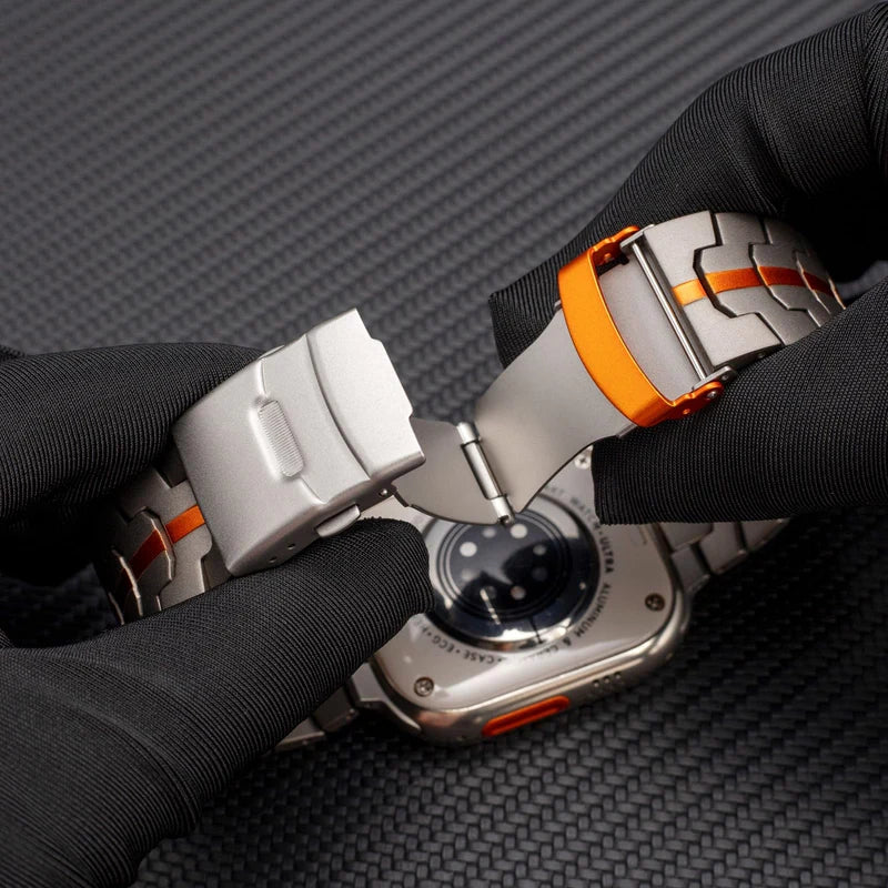 Titanium Band For Apple Watch.