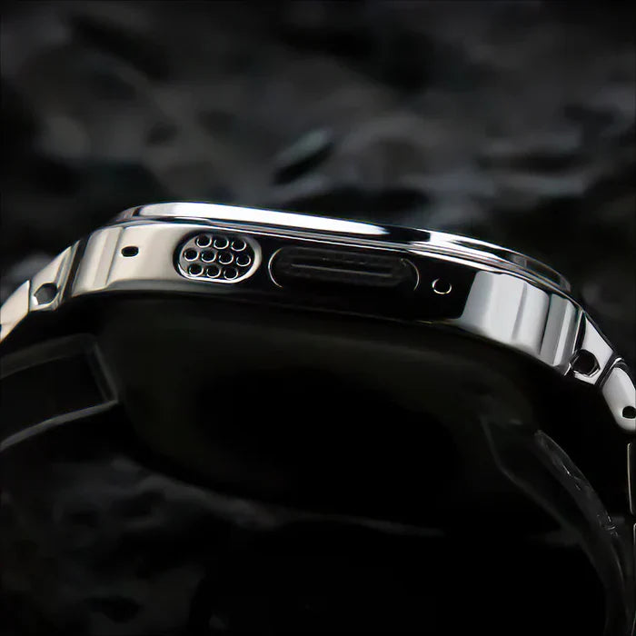 Stainless Steel Band With Case For Apple Watch.
