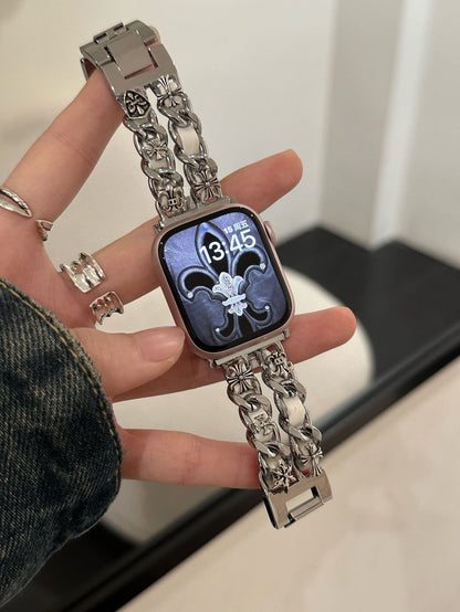 Chrome Hearts Stainless Steel Bracelet Watch Strap