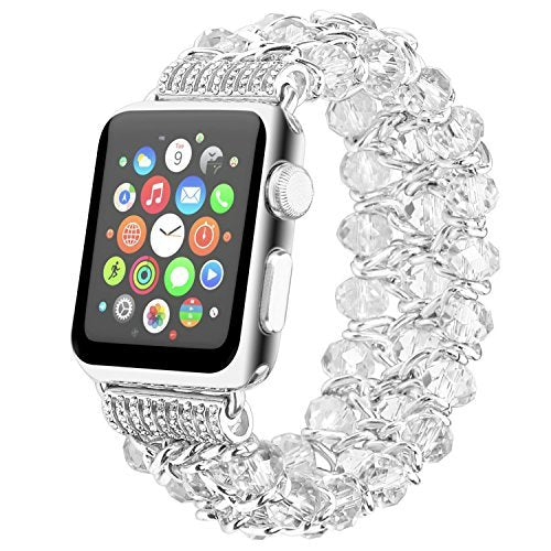 Sparkly Beaded Apple Watch Strap for Women