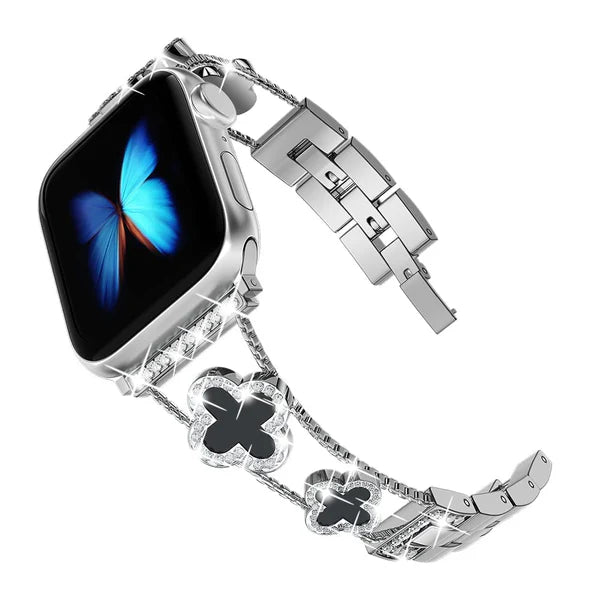 Clover Luxe Diamond Band for Apple Watch