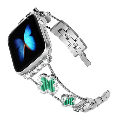 Clover Luxe Diamond Band for Apple Watch