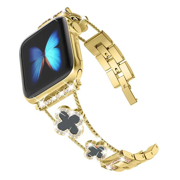 Clover Luxe Diamond Band for Apple Watch
